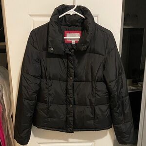 Old Navy Women's Black Puffer Coat